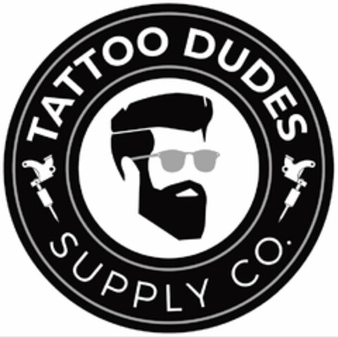 TATTOO DUDES SUPPLY CO. Logo (USPTO, 06.07.2020)