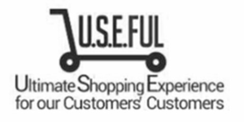 U.S.E.FUL ULTIMATE SHOPPING EXPERIENCE FOR OUR CUSTOMERS' CUSTOMERS Logo (USPTO, 05.09.2020)