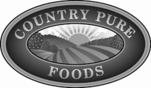 COUNTRY PURE FOODS Logo (USPTO, 23.04.2009)