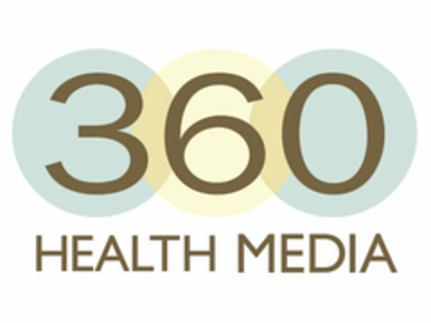 360 HEALTH MEDIA Logo (USPTO, 01.06.2009)