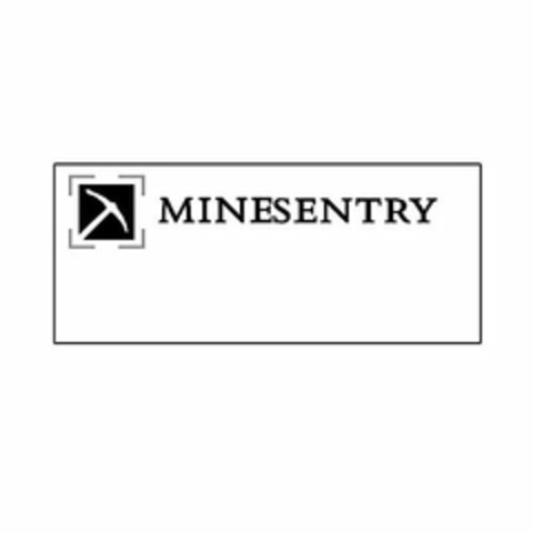 MINESENTRY Logo (USPTO, 13.08.2009)