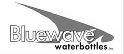 BLUEWAVE WATER BOTTLES, INC. Logo (USPTO, 30.09.2009)