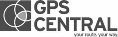 GPS CENTRAL YOUR ROUTE. YOUR WAY Logo (USPTO, 26.01.2010)