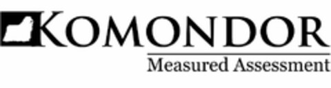 KOMONDOR MEASURED ASSESSMENT Logo (USPTO, 22.03.2010)