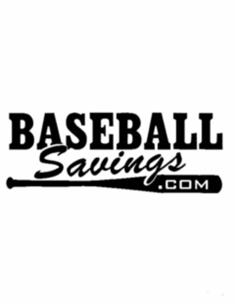 BASEBALLSAVINGS.COM Logo (USPTO, 07.05.2010)