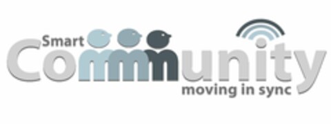 SMART COMMUNITY MOVING IN SYNC Logo (USPTO, 07/16/2010)