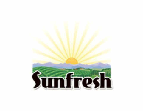 SUNFRESH Logo (USPTO, 13.09.2010)