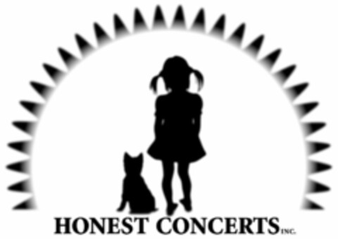 HONEST CONCERTS INC. Logo (USPTO, 09/13/2010)