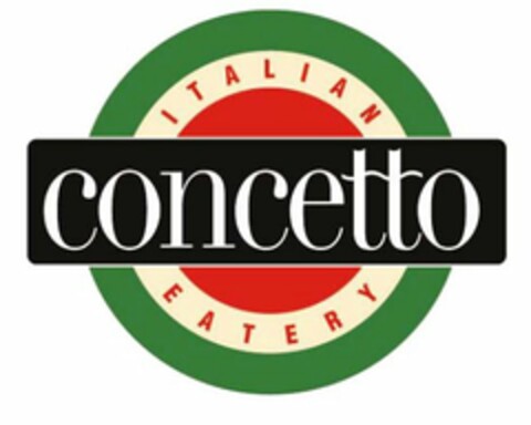 CONCETTO ITALIAN EATERY Logo (USPTO, 15.09.2010)