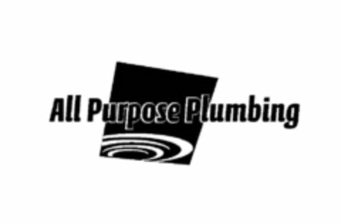 ALL PURPOSE PLUMBING Logo (USPTO, 04.02.2011)