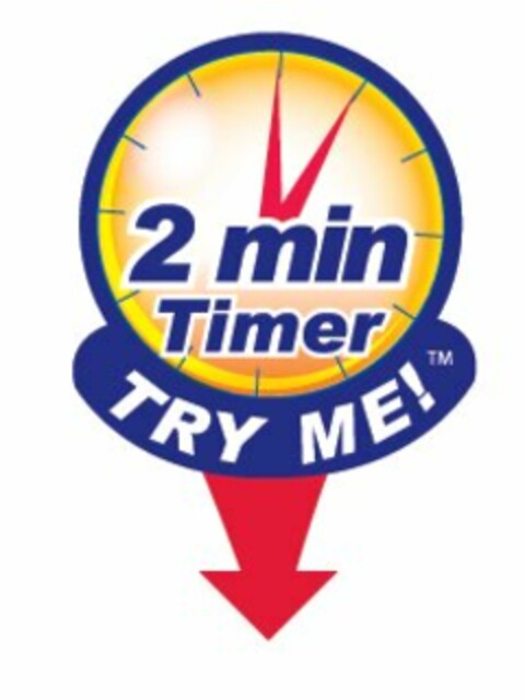 2 MIN TIMER TRY ME! Logo (USPTO, 25.03.2011)