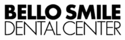 BELLO SMILE DENTAL CENTER Logo (USPTO, 09.05.2011)