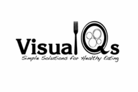 VISUALQS SIMPLE SOLUTIONS FOR HEALTHY EATING Logo (USPTO, 06/30/2011)