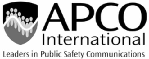 APCO INTERNATIONAL LEADERS IN PUBLIC SAFETY COMMUNICATIONS Logo (USPTO, 07/06/2011)