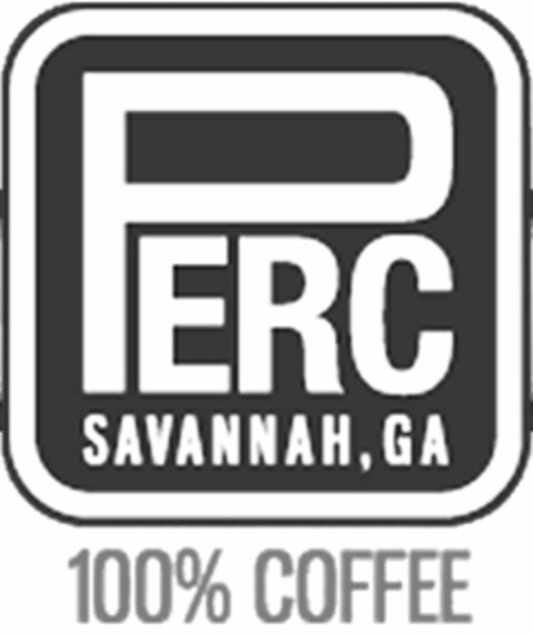 PERC SAVANNAH, GA 100% COFFEE Logo (USPTO, 07.02.2013)