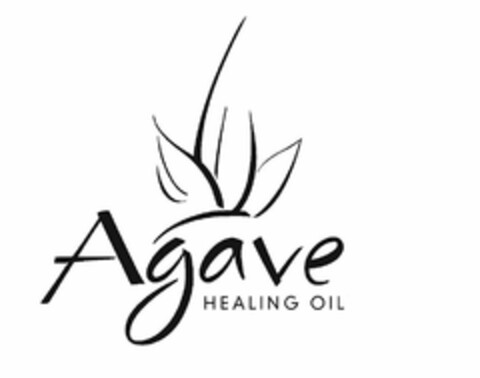 AGAVE HEALING OIL Logo (USPTO, 02/14/2013)