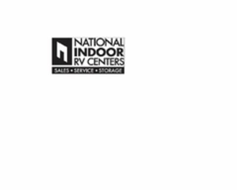 NATIONAL INDOOR RV CENTERS SALES SERVICE STORAGE Logo (USPTO, 11.03.2013)