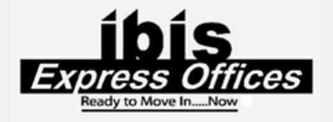 IBIS EXPRESS OFFICES READY TO MOVE IN...NOW Logo (USPTO, 05/16/2013)