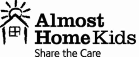 ALMOST HOME KIDS SHARE THE CARE Logo (USPTO, 02.05.2014)