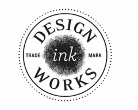 INK DESIGN WORKS TRADE MARK Logo (USPTO, 06/04/2014)