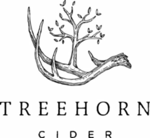 TREEHORN CIDER Logo (USPTO, 09.06.2014)