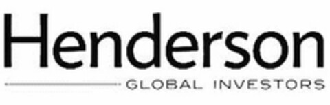 HENDERSON GLOBAL INVESTORS Logo (USPTO, 23.07.2014)