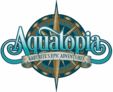 AQUATOPIA KARTRITE'S EPIC ADVENTURES Logo (USPTO, 08/18/2014)