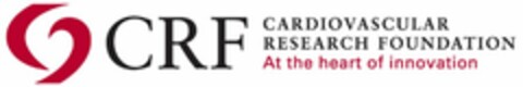 CRF CARDIOVASCULAR RESEARCH FOUNDATION AT THE HEART OF INNOVATION Logo (USPTO, 18.09.2014)