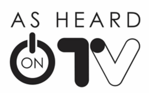 AS HEARD ON TV Logo (USPTO, 14.11.2014)