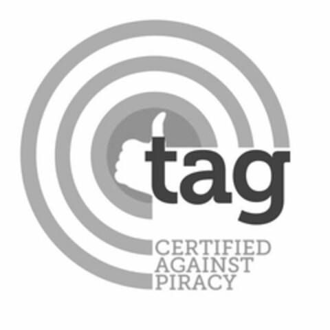 TAG CERTIFIED AGAINST PIRACY Logo (USPTO, 09.02.2015)