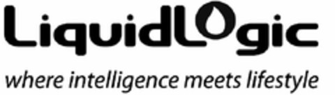 LIQUIDLOGIC WHERE INTELLIGENCE MEETS LIFESTYLE Logo (USPTO, 03/20/2015)