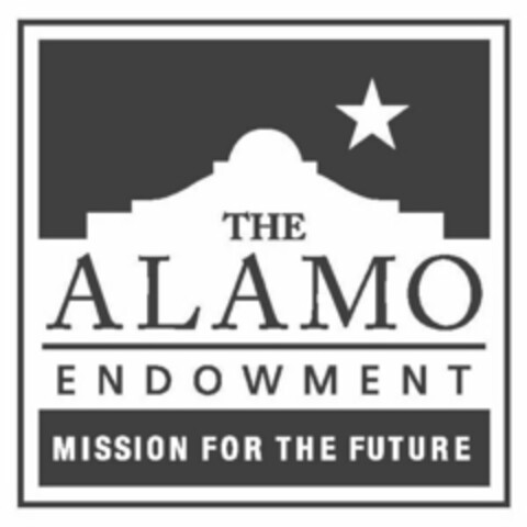 THE ALAMO ENDOWMENT MISSION FOR THE FUTURE Logo (USPTO, 11.05.2015)