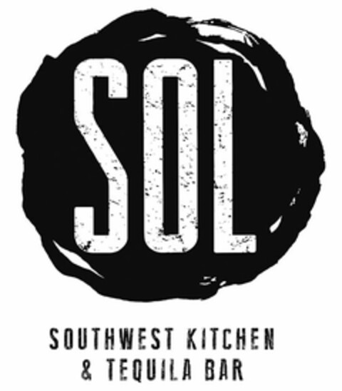 SOL SOUTHWEST KITCHEN & TEQUILA BAR Logo (USPTO, 10.07.2015)