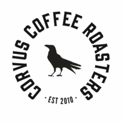 CORVUS COFFEE ROASTERS EST 2010 Logo (USPTO, 20.11.2015)