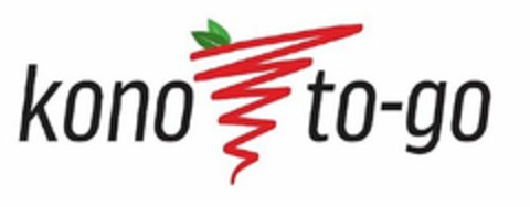 KONO TO-GO Logo (USPTO, 12/18/2015)