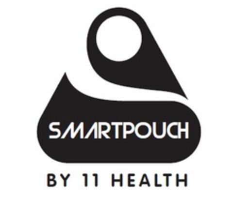 SMARTPOUCH BY 11 HEALTH Logo (USPTO, 04.02.2016)