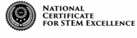 NCSE NATIONAL CERTIFICATE FOR STEM EXCELLENCE Logo (USPTO, 11.05.2016)