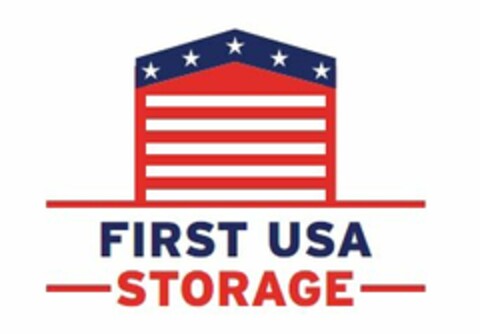 FIRST USA STORAGE Logo (USPTO, 08/02/2016)