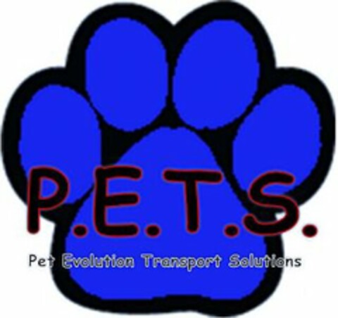 P.E.T.S. PET EVOLUTION TRANSPORT SOLUTIONS Logo (USPTO, 07/07/2017)