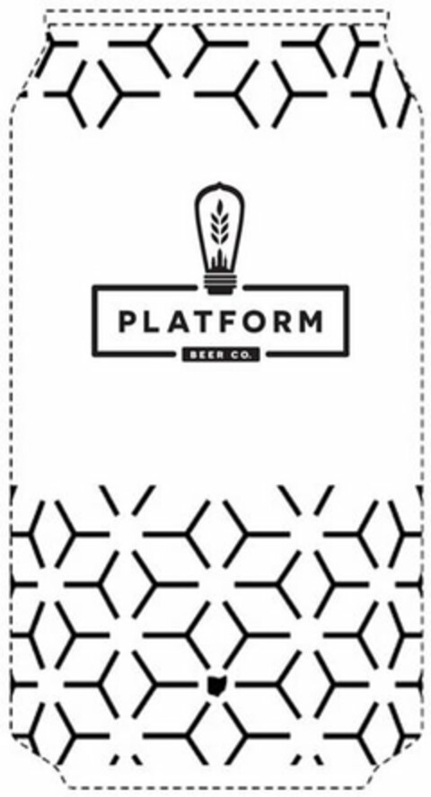 PLATFORM BEER CO. Logo (USPTO, 31.10.2017)
