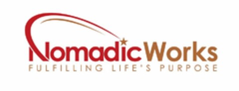 NOMADIC WORKS FULFILLING LIFE'S PURPOSE Logo (USPTO, 27.02.2018)