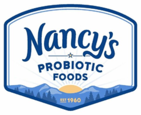 NANCY'S PROBIOTIC FOODS EST 1960 Logo (USPTO, 06.03.2018)