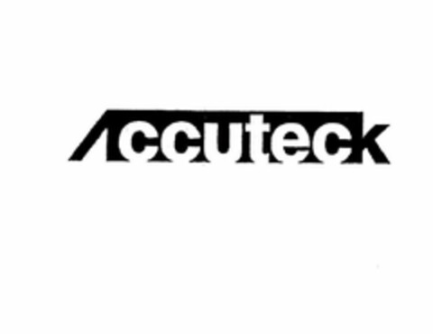 ACCUTECK Logo (USPTO, 03/09/2018)