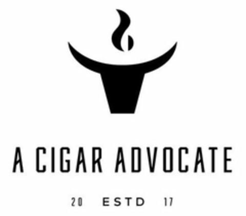 A CIGAR ADVOCATE 20 ESTD 17 Logo (USPTO, 18.07.2018)
