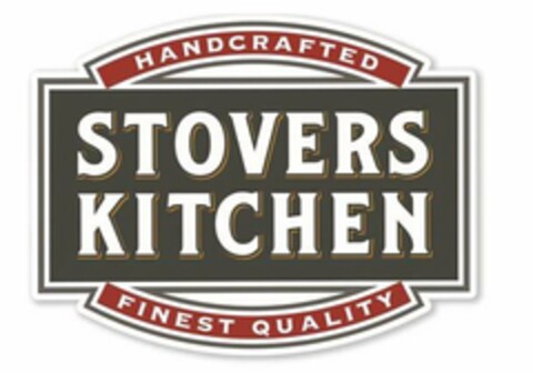 STOVERS KITCHEN HANDCRAFTED FINEST QUALITY Logo (USPTO, 23.08.2018)