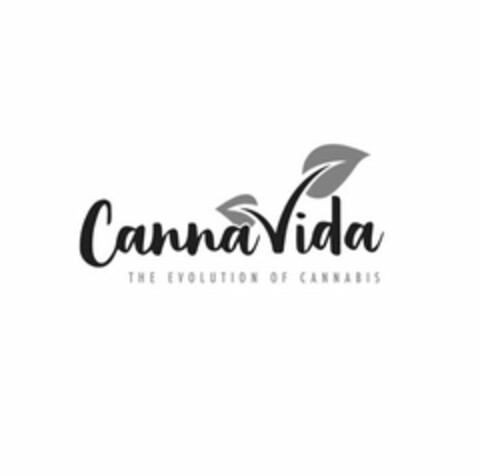 CANNAVIDA THE EVOLUTION OF CANNABIS Logo (USPTO, 11/02/2018)