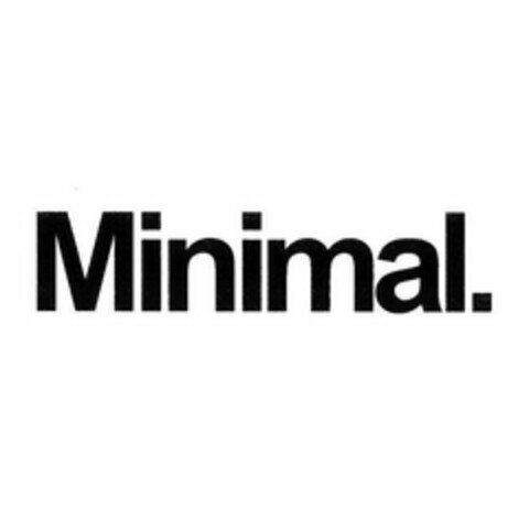 MINIMAL. Logo (USPTO, 12/28/2018)