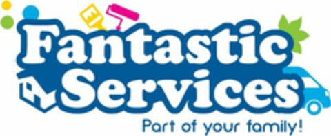 FANTASTIC SERVICES PART OF YOUR FAMILY! Logo (USPTO, 20.03.2019)