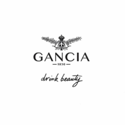 GANCIA 1850 DRINK BEAUTY Logo (USPTO, 15.04.2019)