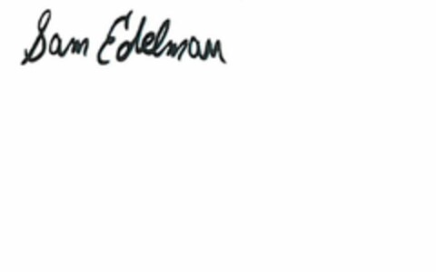 SAM EDELMAN Logo (USPTO, 05/16/2019)